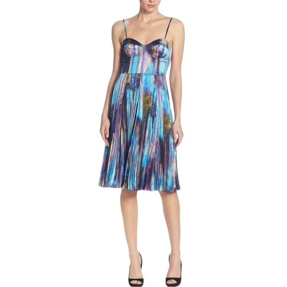 Catherine Malandrino Silk Bustier Dress Size 4 - Picture 1 of 11